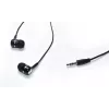 VAKOSS LT-437EX auriculares intra-auriculares com fio, binaurais, cabo de 1 m, pretos