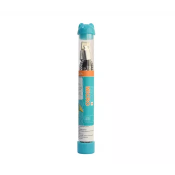 Cabo Micro-USB Devia Tube 5V 2.1A 1M preto