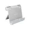 TERRATEC iTab S - Suporte para telemóvel / tablet - alumínio - prateado - suporte de mesa (219727)