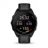 Garmin Forerunner 165 Music relógio desportivo GPS 43 mm, AMOLED 1,2" 390 x 390, 4 GB, bracelete de silicone, perímetro do pulso 126–203 mm, preto/cinzento ardósia (010-02863-30)