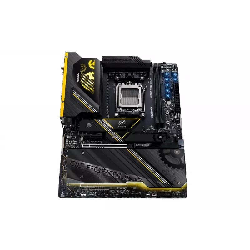 Placa-mãe ASRock X870E Taichi OCF AM5 ATX DDR5, AMD X870E, 2x slots DDR5, Wi‑Fi 7, USB4, PCIe 5.0