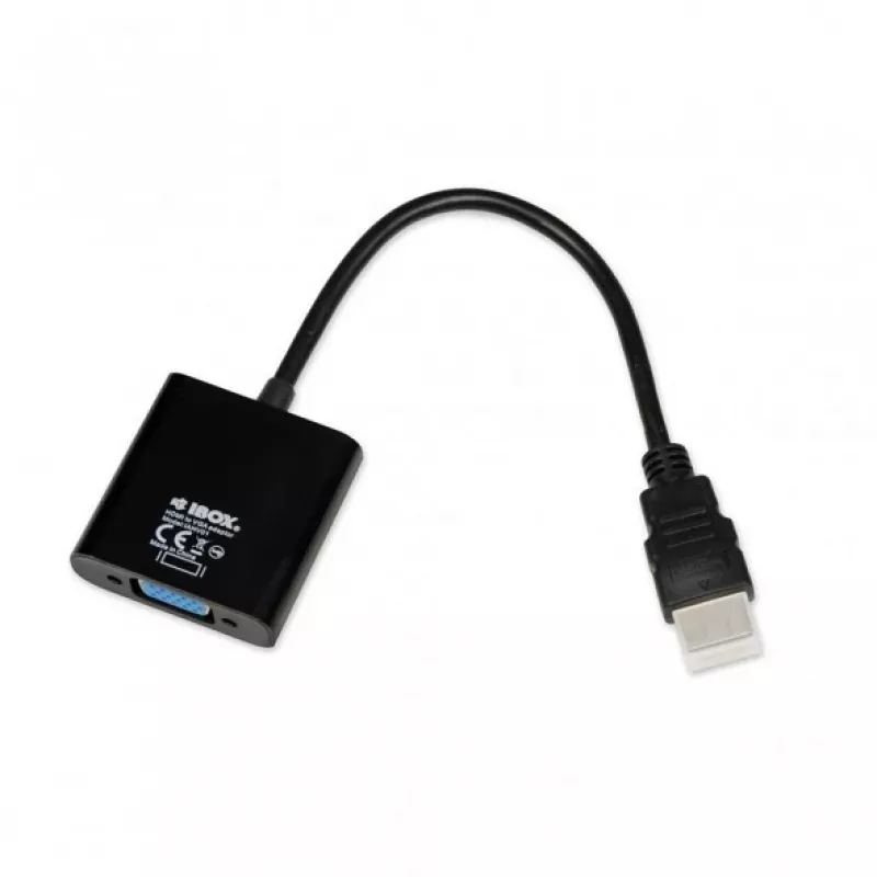 Adaptador iBox IAHV01 HDMI para VGA, preto