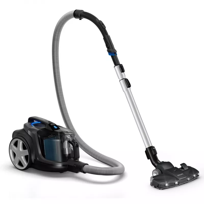 Aspirador vertical Philips PowerPro Expert FC9747/09 — 900 W, 2 l sem saco, HEPA, preto