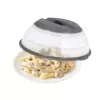 Tampa para alimentos JATA HACC4530 Cinzento Branco Redonda 26 cm