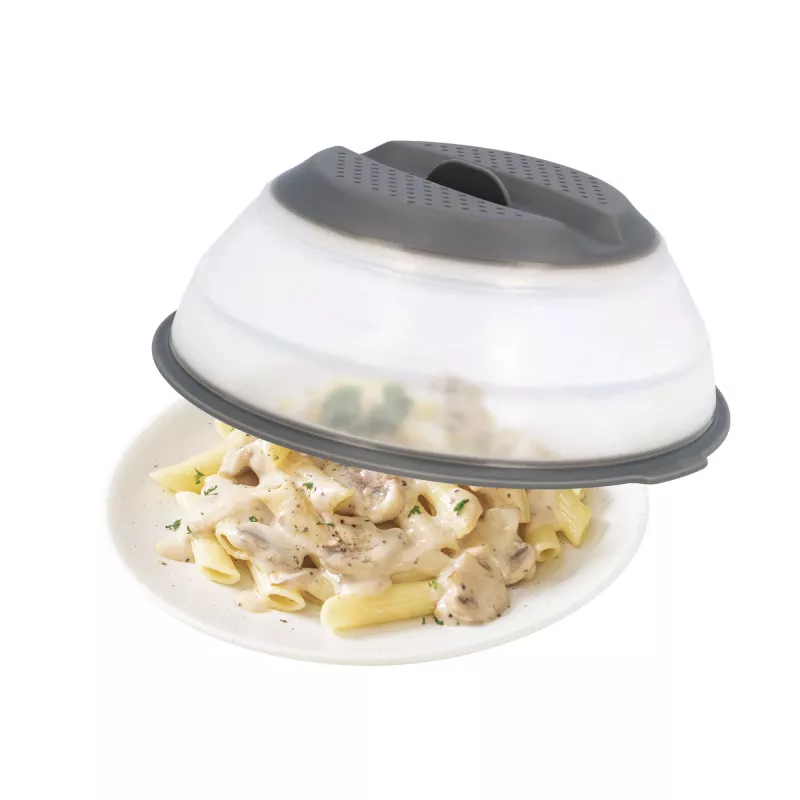 Tampa para alimentos JATA HACC4530 Cinzento Branco Redonda 26 cm
