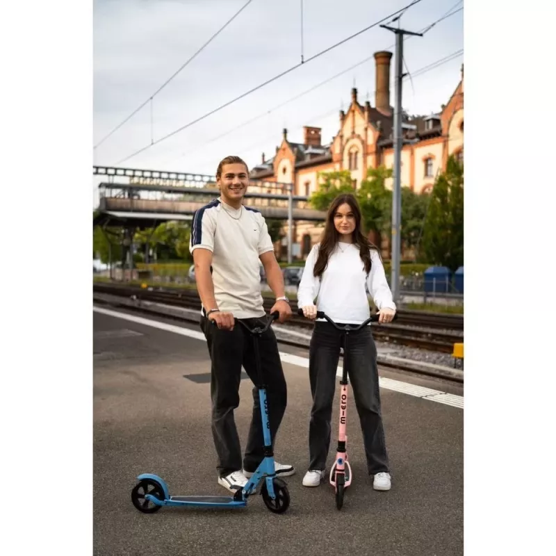 Trotinete Micro Speed Deluxe Neon Rose