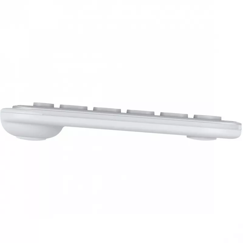 Logitech POP Icon Keys - Teclado - sem fios - Bluetooth LE - QWERTY - US International - Off White, Orange (920-013072)