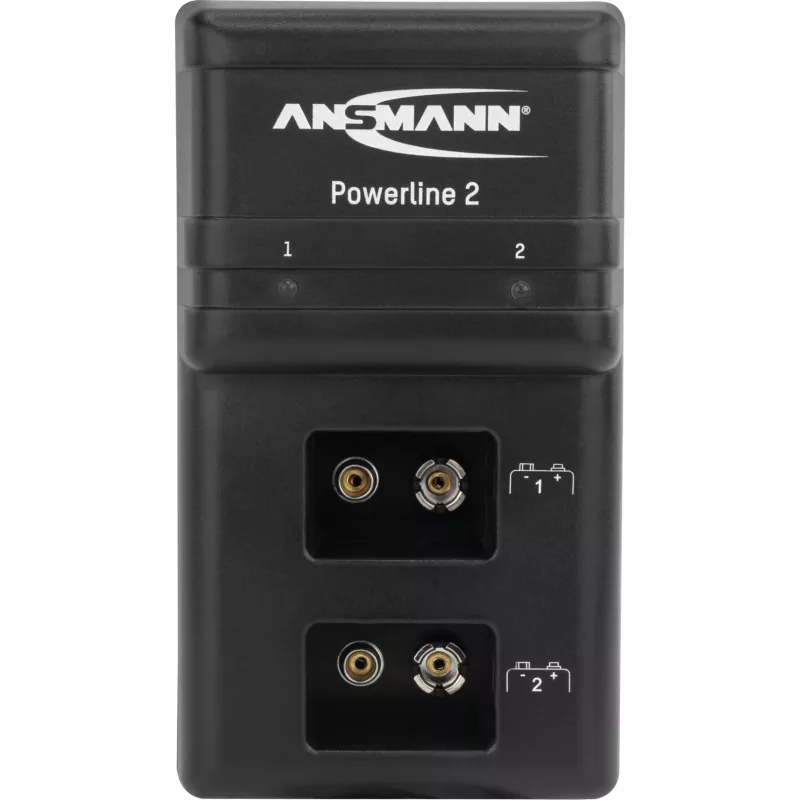 ANSMANN POWERline 2 - carregador de baterias - 2x9V (5107043)