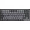 Logitech MX Mechanical Mini 920-010782 teclado sem fios retroiluminado, interruptores com clique, RF sem fios + Bluetooth LE, QWERTY US International, grafite