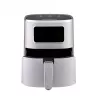 Fritadeira de ar quente HEINRICH'S HFR 8216 — 5 L, 1450 W, controlo tátil, ecrã LED, prateado, de apoio