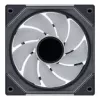 Ventoinha de caixa Lian Li UNI FAN SL-INF 120 ARGB PWM 120 mm, controlo PWM, iluminação ARGB