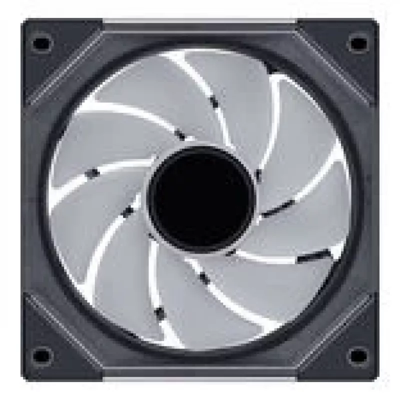 Ventoinha de caixa Lian Li UNI FAN SL-INF 120 ARGB PWM 120 mm, controlo PWM, iluminação ARGB