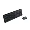 Rapoo 8110M conjunto de teclado e rato sem fios multimodo, preto