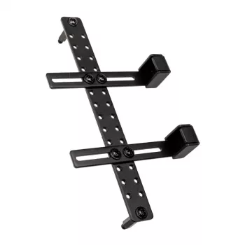 Suporte para placas gráficas Lian Li GB-002 aço universal 128,4 mm x 104 mm, preto, suporta 2 placas gráficas