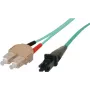 Tecline Fröhlich + Walter – cabo patch – SC multimodo (M) – MT-RJ multimodo (M) – 2 m – fibra ótica – 50/125 micrómetros – OM3 – turquesa (39975003)