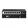 Switch PoE Extralink CERES 8x 100Mb/s PoE/PoE+, 2x RJ45 Uplink 100Mb/s, 96W