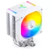 Jonsbo CR-1400 EVO ARGB cooler de ar para CPU, 92 mm, branco