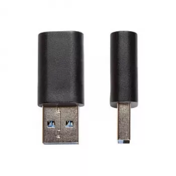 Alcasa USB-AD300 Adaptador de cabo USB 3.0 / USB 3.1 (Gen. 1) A USB C preto (USB-AD300)