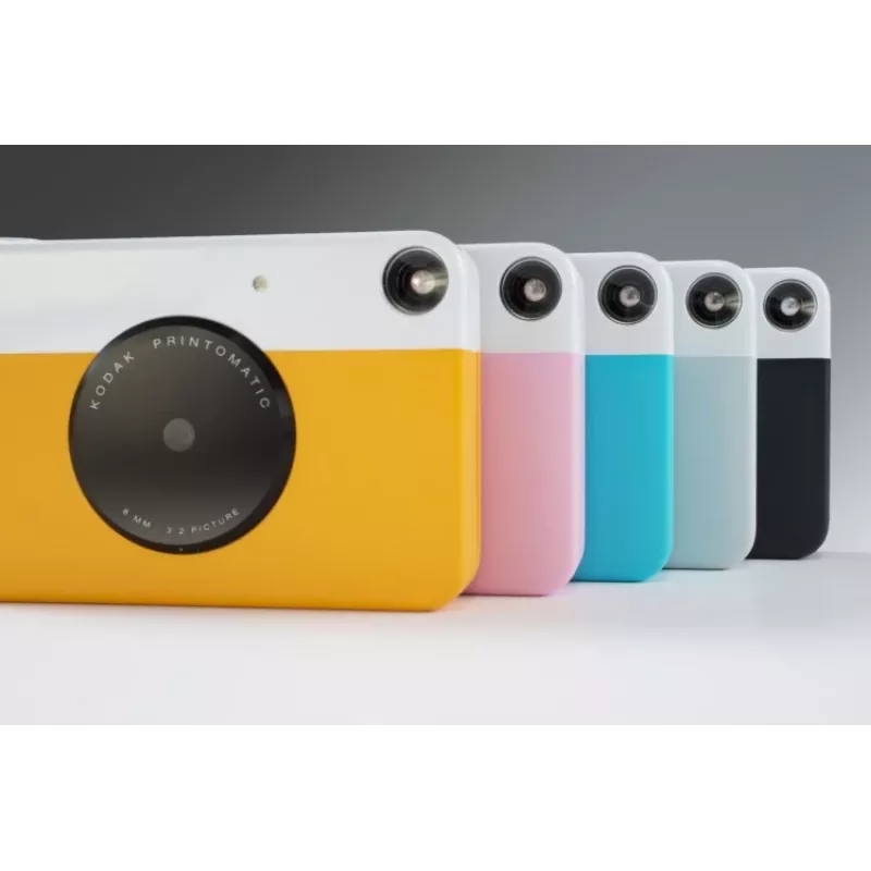 Máquina fotográfica instantânea Kodak PRINTOMATIC, 2x3'', Azul