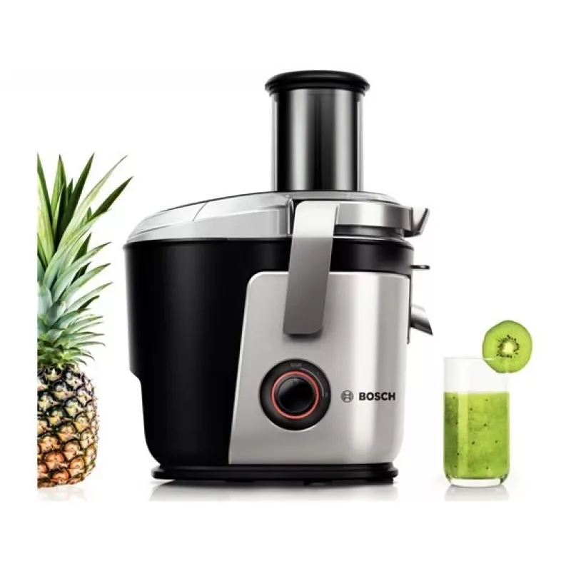 Extrator de sumo Bosch MES4000 1000 W preto, cinzento, aço inoxidável