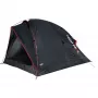 Tenda High Peak Minitramp 2 leve preto/vermelho — tenda de campismo compacta para 2 pessoas