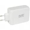 Fonte de alimentação ALLNET PSU-GaNPD-USB-1A3C-200W — carregador USB GaN 200W, 1× USB-A, 3× USB-C