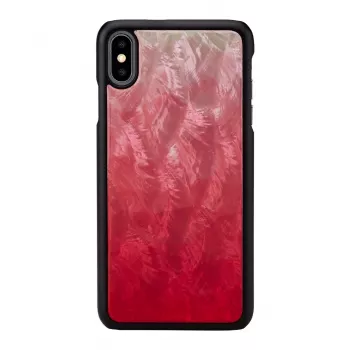 Capa para smartphone iKins para iPhone XS Max – lago rosa com detalhes pretos