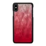 Capa para smartphone iKins para iPhone XS Max – lago rosa com detalhes pretos