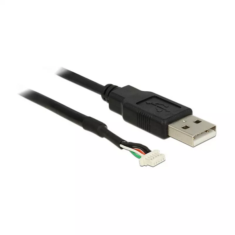 Cabo para câmara USB 2.0 A M / 5 Pin V5 1,5 m DeLOCK 95985