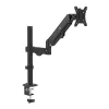 Suporte para monitor MACLEAN MC-135 com mola a gás para ecrãs de 17 a 32 polegadas, carga 2–10 kg, preto