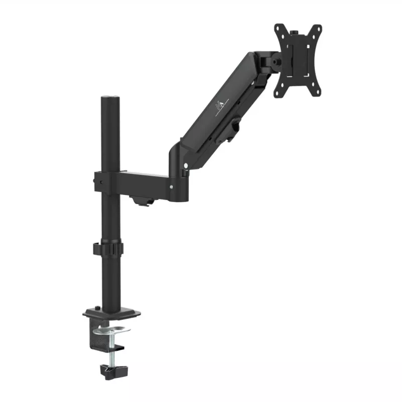 Suporte para monitor MACLEAN MC-135 com mola a gás para ecrãs de 17 a 32 polegadas, carga 2–10 kg, preto
