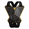 Suporte de capacete Puluz PU1052B para mota — compatível com Ace Pro 2, Osmo Action 5 Pro