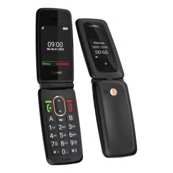 Gigaset GL795 7,11 cm (2,8 polegadas) 142 g 48 MB preto telemóvel para seniores