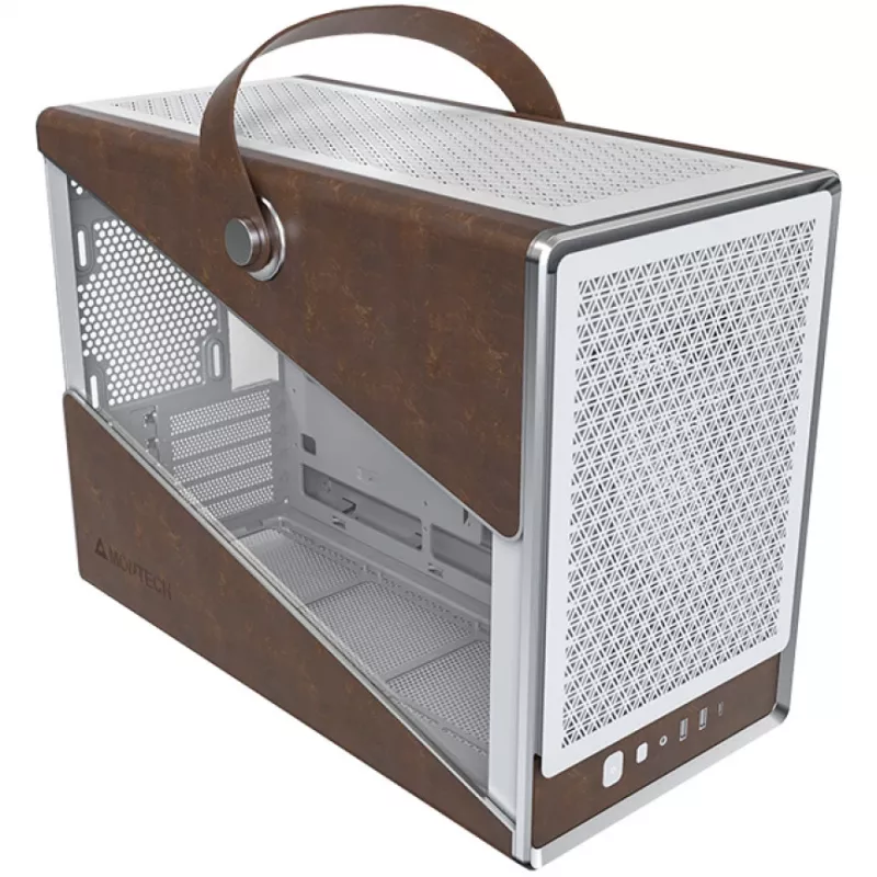 Caixa de PC Montech Heritage Midi Tower branco