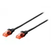 Cabo de rede Digitus CAT 6 U/UTP LSZH DK-1617-0025/BL