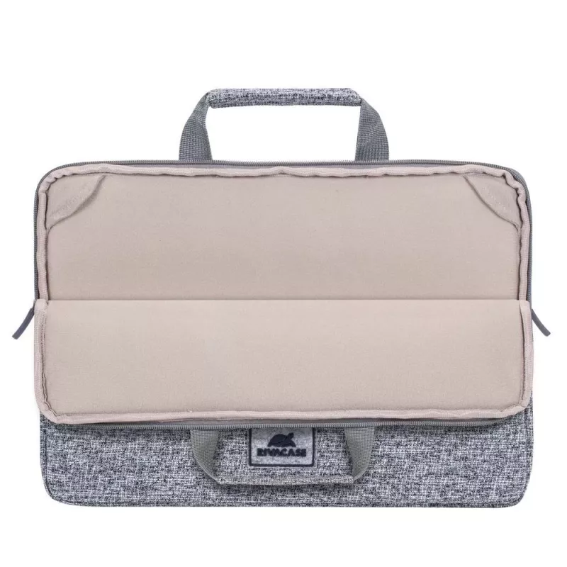 Rivacase Anvik 7913 Bolsa para portátil de 13,3 polegadas, cinzento claro