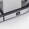 Máquina de café expresso SEVERIN Newspresa KA 5997 — semiautomática, depósito de água de 1 l, 1350 W, café moído, preto/aço inoxidável escovado/cromado