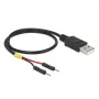Cabo USB DeLOCK 85402 0,3 m USB A preto