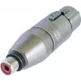 Neutrik NA2FPMF - Adaptador de áudio - XLR3 (fêmea) para RCA (fêmea) (NA2FPMF)