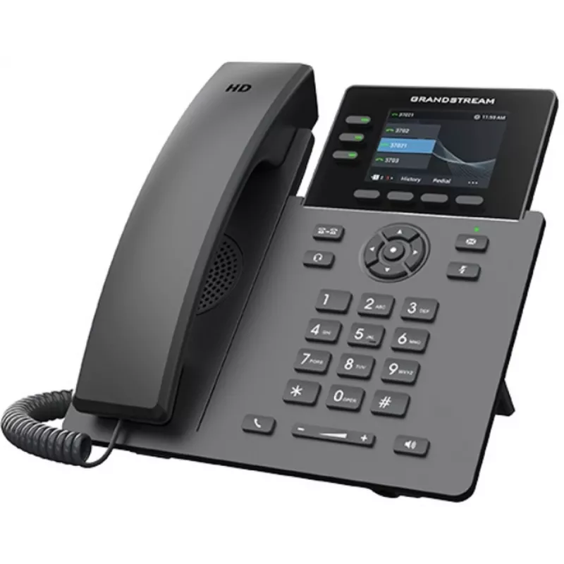 Grandstream Networks GRP2611G Telefone IP Preto 3 linhas TFT