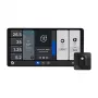 Wall Display Shelly Wall Display X2 WiFi/BLU preto com H&T – painel de controlo duplo
