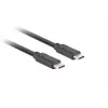 Cabo USB-C M/M 3.1 Gen 2 0,5 m 10 Gbit/s PD100W preto