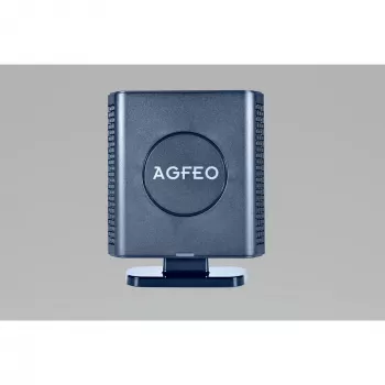 Estação base DECT IP agfeo 6101811, preto