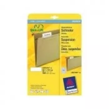 Etiqueta autocolante para impressora Avery L6021REV-25