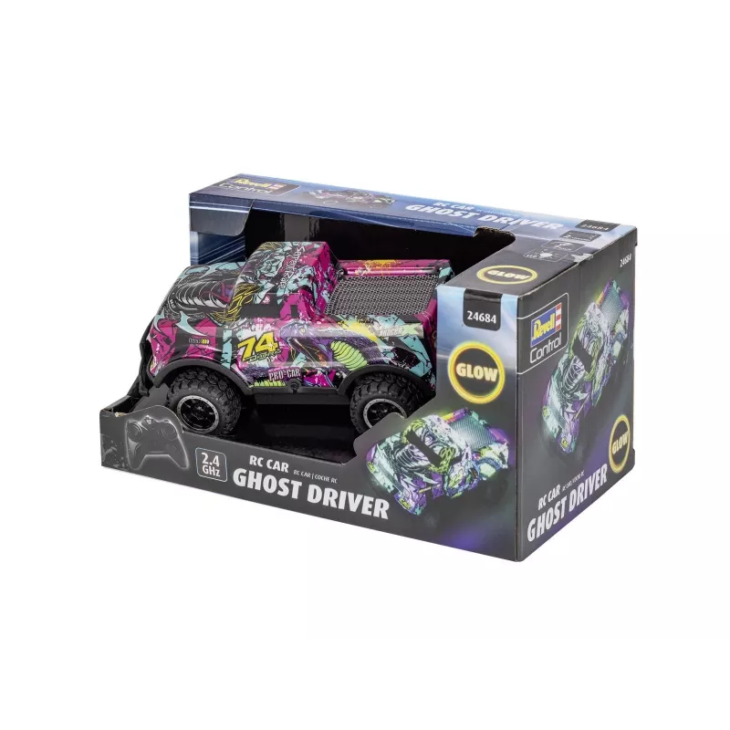 Carro RC Ghost Driver - Violeta