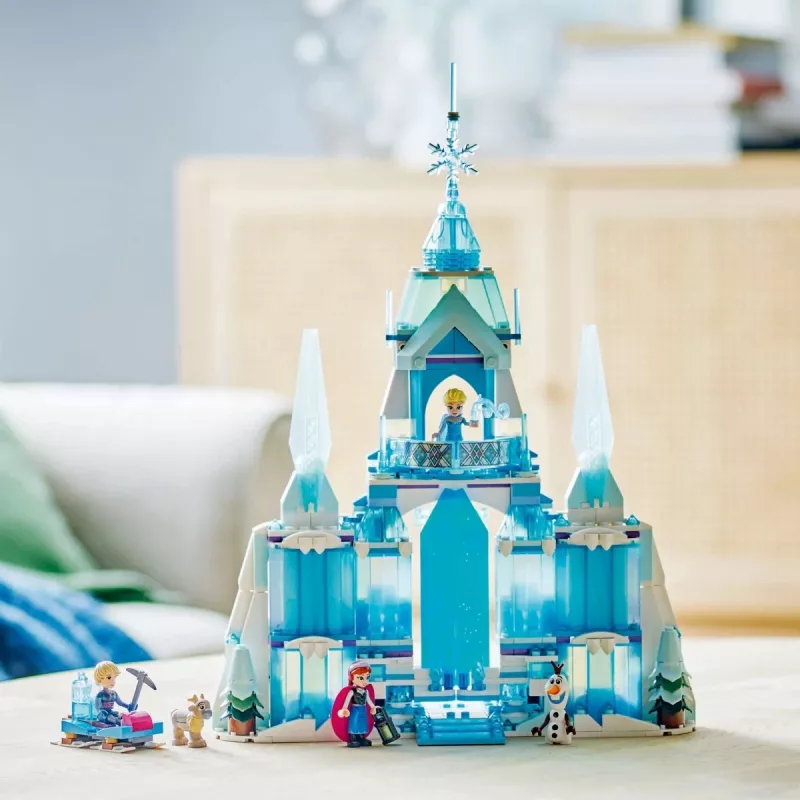 Brinquedo de construção LEGO Disney Princess Palácio de Inverno da Elsa 43244 — conjunto de construção para brincadeira imaginativa