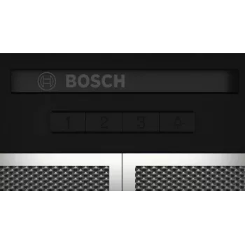 Exaustor Bosch Serie 2 DBB63BC60 de encastrar preto 384 m³/h