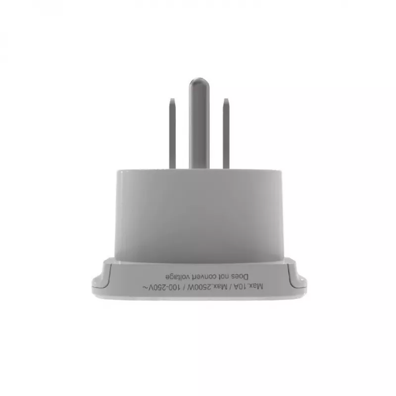 Adaptador de viagem GEMBIRD A-AC-USMINTF — universal para tomada dos EUA, 10 A