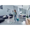 LEIFHEIT 52106 Esfregona de algodão, fibra, húmido e seco, azul, branco