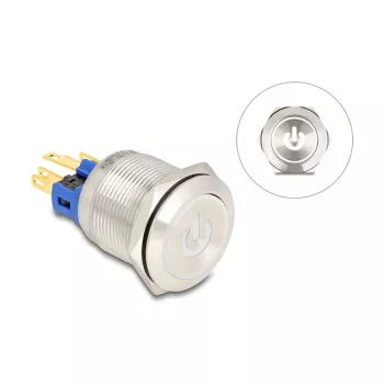 Painel de botões DeLOCK 22051 prateado 230V 3A